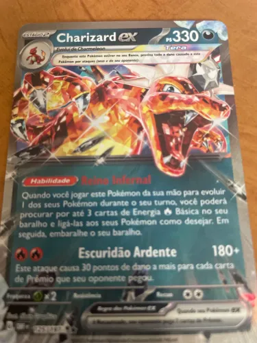 Charizard EX(054/091) - Carta Pokémon