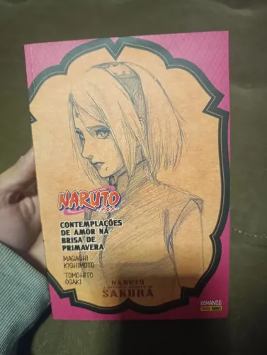 Livro naruto sakura novel historia secreta-Comtemplações de amor