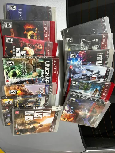 Lote 27 jogos PlayStation 3