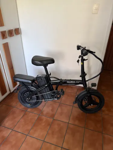 Bicicleta elétrica dobrável Nuda