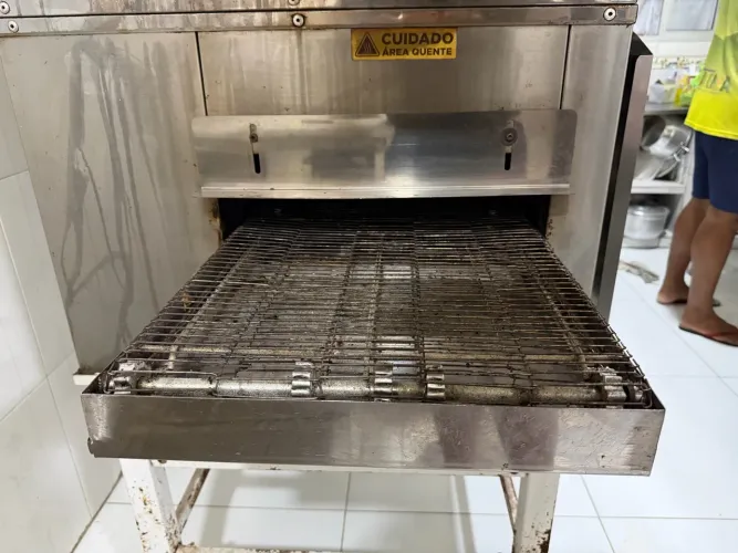 Forno de pizza esteira a gás TECNOPIZZA