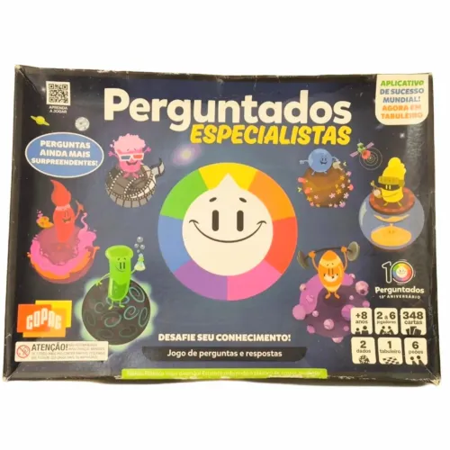 Jogo Perguntados Especialistas - Original Completo Copag