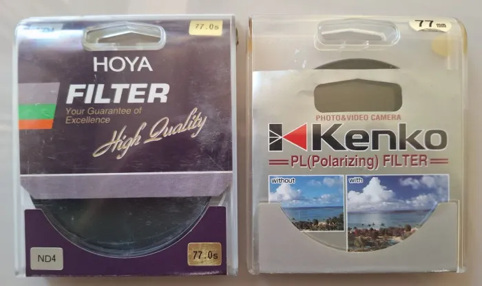 FILTROS NEUTRO E POLARIZADOR