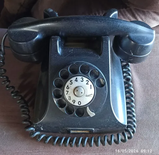 RARIDADE. TELEFONE DE DISCO DÉCADA 60/70 ERICSSON 