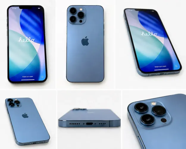 iPhone 13 Pro Max 128 GB Azul Sierra | Excelente Estado | Caixa Original