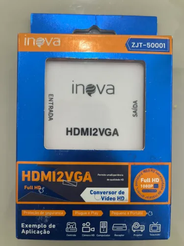 Conversor de Vídeo HD HDMI2VGA