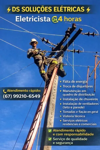 S.o.s eletricista 24 horas
