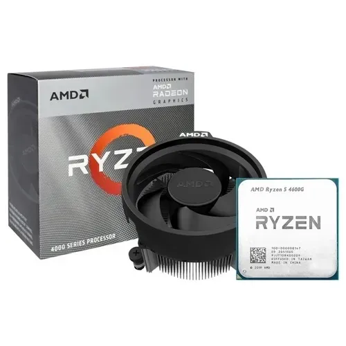 Ryzen 5 4600g Com Caixa e CoolerBox NOVO