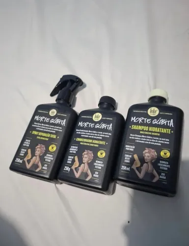 Kit Morte Súbita Shampoo + Condicionador + Spray Reparaçao Lola