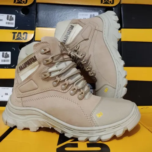BOTA COTURNO CATERPILLAR NUDE