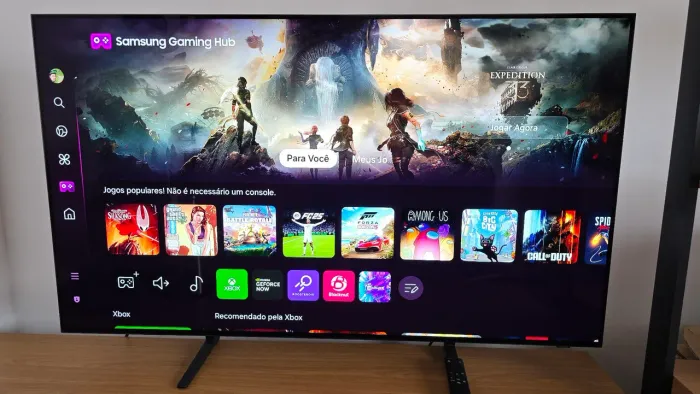 TV Monitor OLED Samsung 48 polegadas 144hz