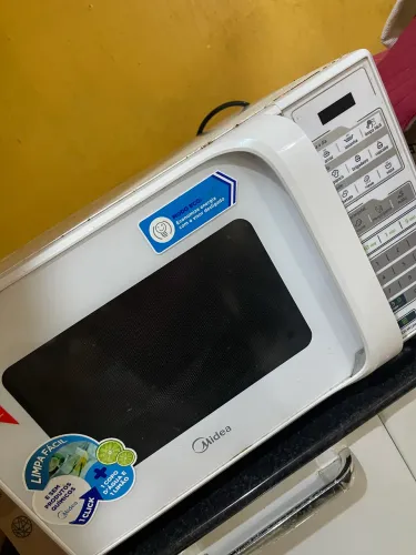 Microondas com defeito 