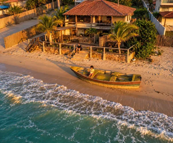 Casa de frente pro mar-praia do Coqueiro Piauii