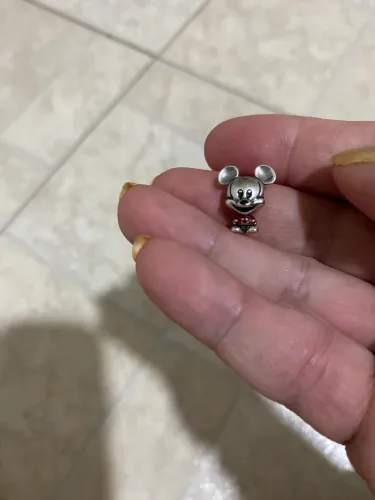 Berloque prata 925 mickey 