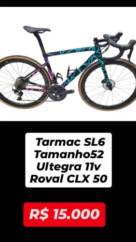 Specialized Tarmac SL6 ULTEGRA RODAS CARBONO