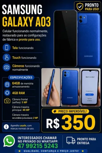 Smartphone Samsung Galaxy A03
