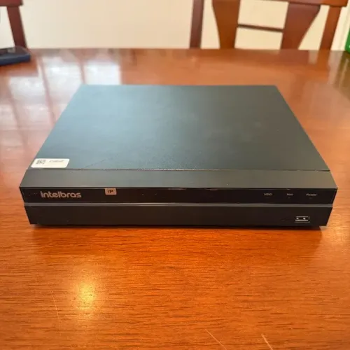 NVR Intelbras NVD 1408 8 Canais 4K + HD WD Purple 4TB