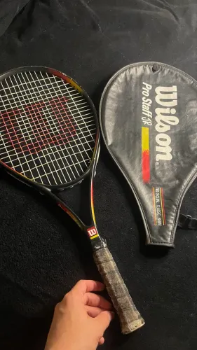 Raquete de Tênis Wilson Pro Staff JR 26 com capa original