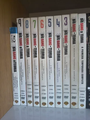 DVD Big Bang a Teoria (The Big Bang Theory) - As 10 Primeiras Temporadas
