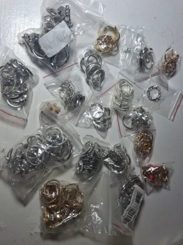 Kit de anéis novos