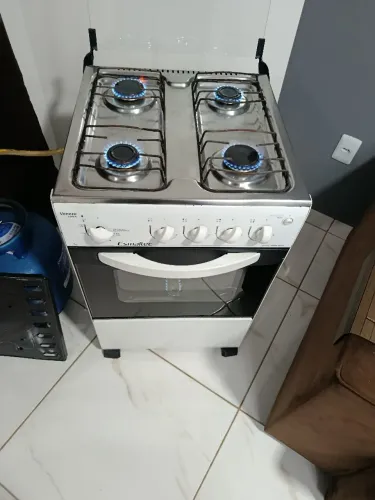 Fogão Esmaltec manual usado passo cartão faço entrega