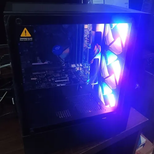 PC GAMER CORE i5 + placa de vídeo semi-novo pronto pra jogar