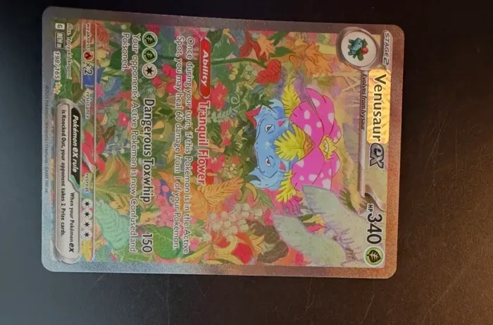 Venusaur 151 (298/165) e Pikachu (173/165)