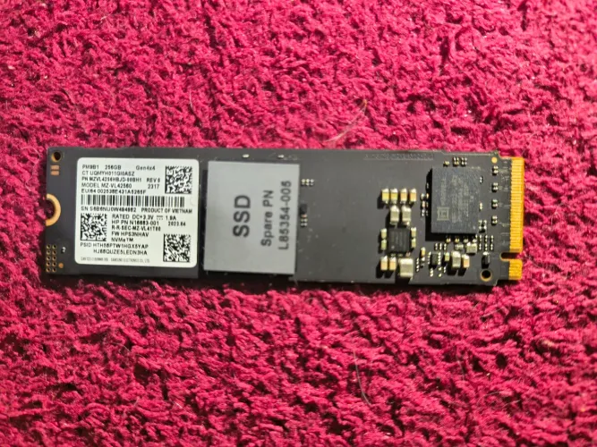 SSD Nvme Samsung 256G