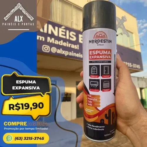 Espuma Expansiva para portas