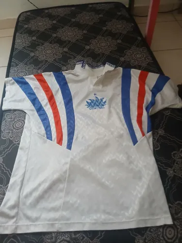 Camisa original dos anos 90 de escola de futebol