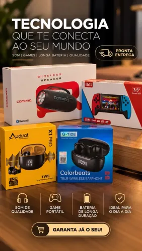 Fones e acessórios