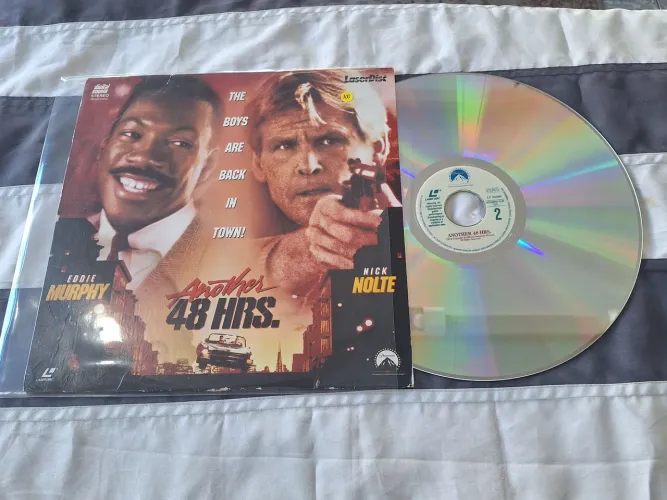 LaserDisc Another 48 Hrs Original Filme Colecionável