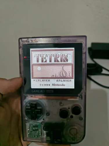 Gameboy Pocket Japonês Atomic Purple Tela IPS Com Everdrive