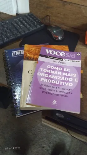 Livros para decoração