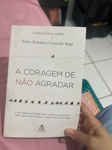 Livro a coragem de não agradar