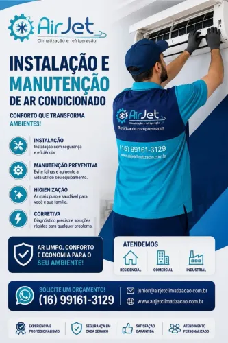 Instalação e manutenção de Climatização e Refrigeração