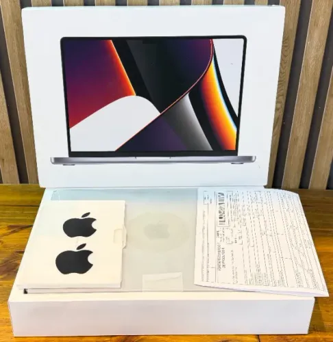 MacBook PRO A2442 14 Pol M1 PRO Mem 16gb SSD 512 Impecável Bateria 95% c/ Caixa