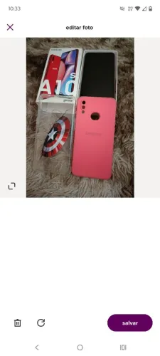 Vende -se celular Samsung Galaxy A10s