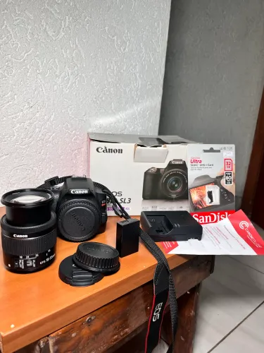 Câmera SL3 cânon