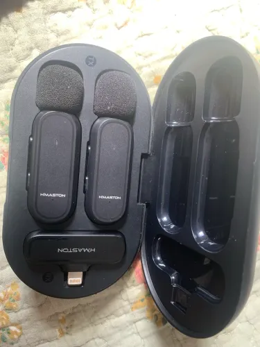Microfone de lapela sem fio