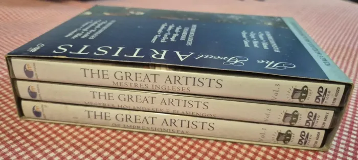 Os Grandes Artistas Edição de Colecionador 5 DVDs