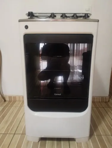 Fogão Consul automático impecável - ENTREGA GRÁTIS 