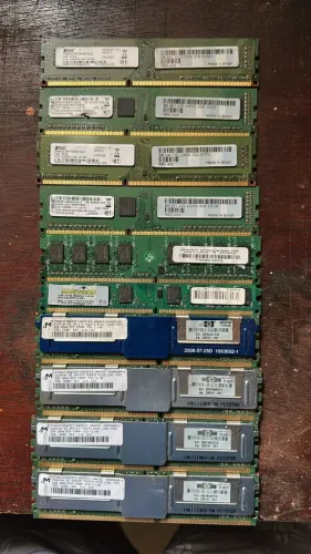 MEMORIAS DIVERSAS DE PC
