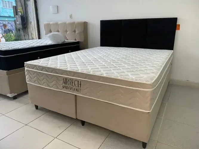 cama super king de molas ensacadas entrega gratis
