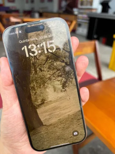 iPhone 16 Pro 128GB Seminovo Impecável - Bateria 89%