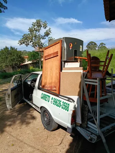 CARRETO tira entulho