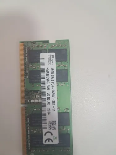 Memoria DDR4 Notebook 16GB.