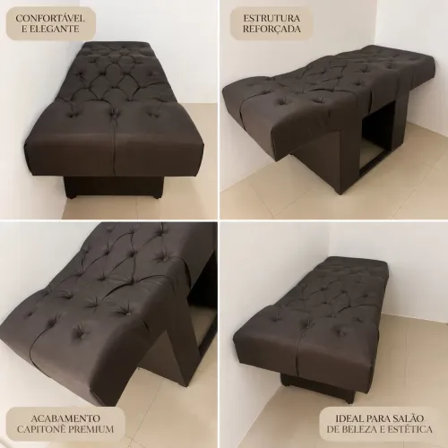 Cama para depilação