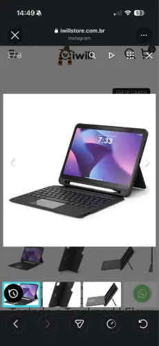 Case Teclado IPad