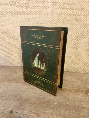 Caixa decorativa / livro / com tampa estilo retrô /  vintage 